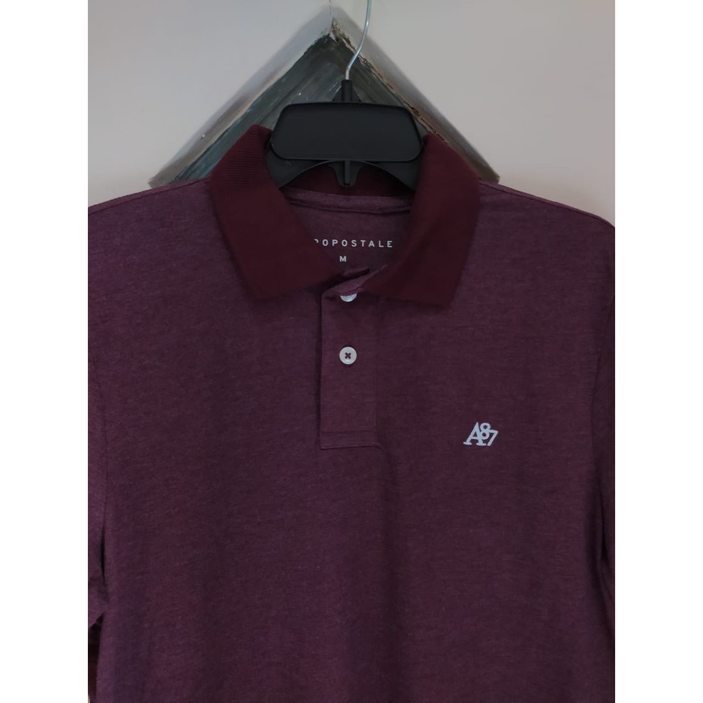 (Branded) AEROPOSTALE A87 LOGO JERSEY POLO