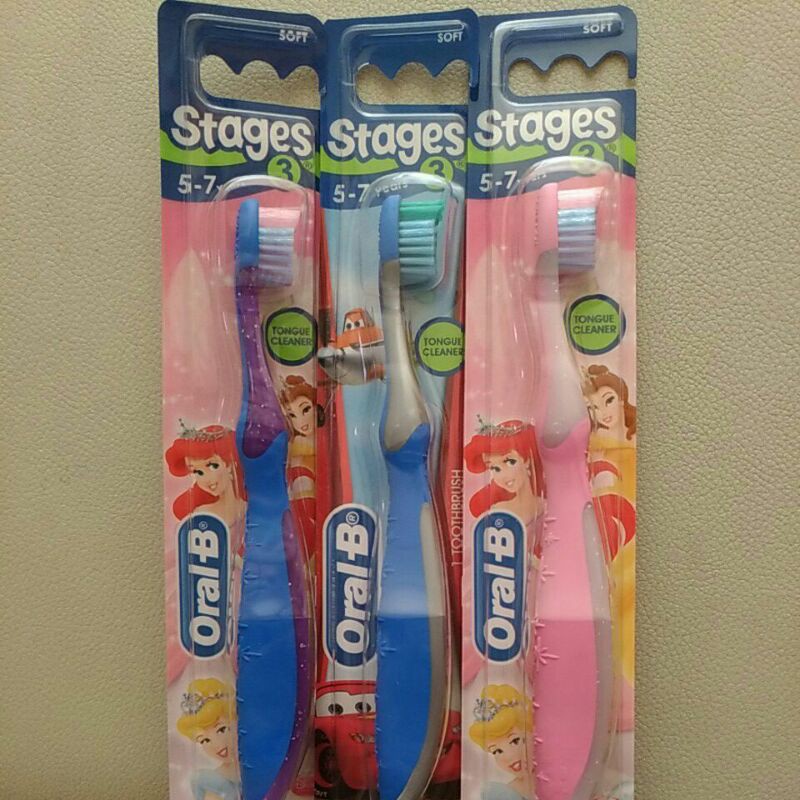 Oral B Toothbrush Sikat Gigi Anak Stage 1 2 3 4 Junior