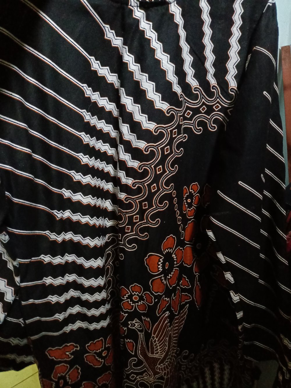 M-l-xl-xxl Batik Tunik Wanita Asj Sa Hrb026 Kenongo Pekalongan Sogan Tulis