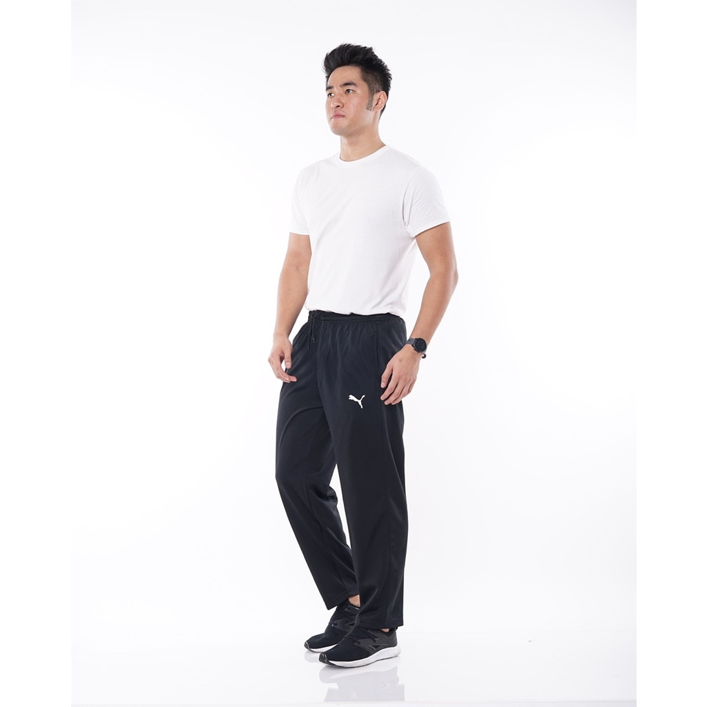 Training Polos Bahan Tebal dan Lembut PU01 Celana Panjang Olahraga Training Model Polos-3