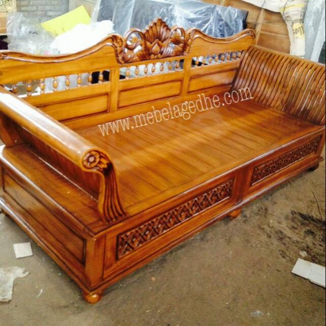 Sofa jati ukir jepara
