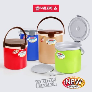 Cooler Box Tempat Es Batu Lion Star I-22 Hanami Rice Bucket 12.5Liter