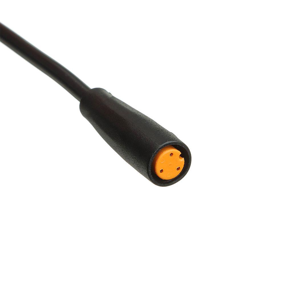 R-FLOWER Base Connector Hitam Kabel Opsional Ebike Aksesoris Konektor Tahan Air