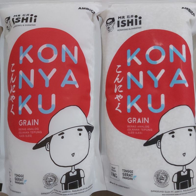 

beras shirataki rice 1kg konnyaku