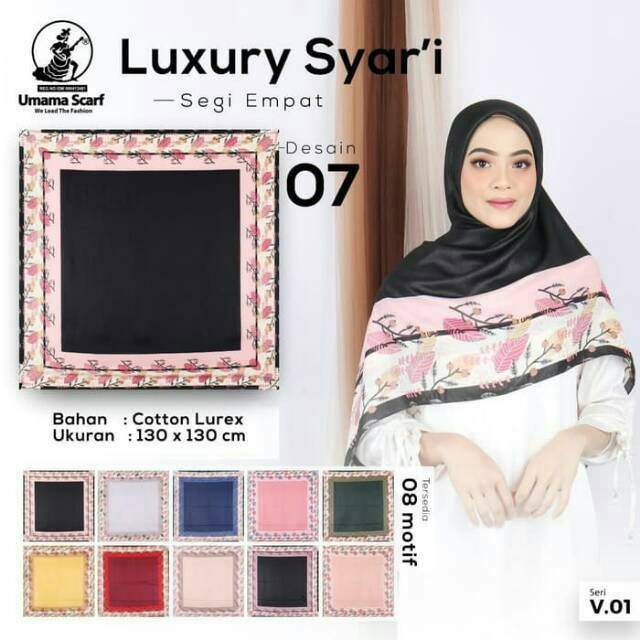 Jilbab Segi4 Umama Luxury Syar'i 07
