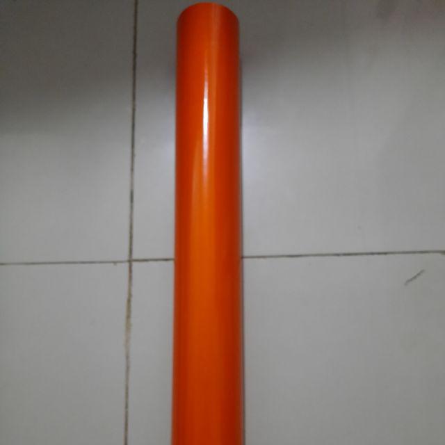 Stiker reflektive memantulkan cahaya asahi/sheikolite/solid/transign-ORANGE