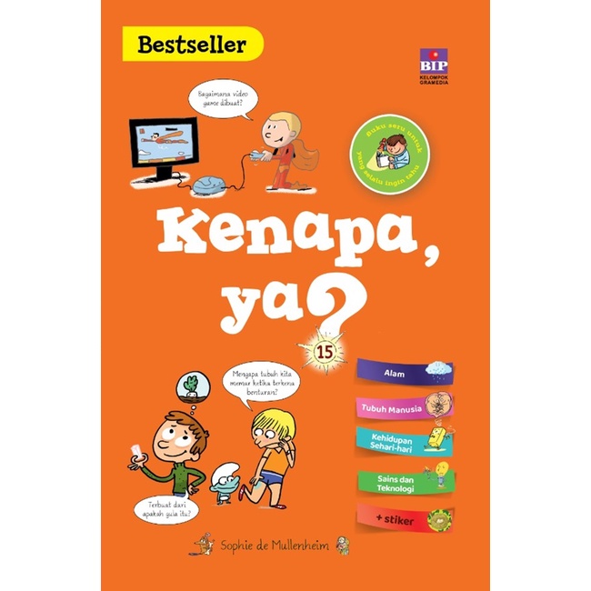 Seri Kenapa, ya? Hard Cover oleh SABINE JOURDAIN