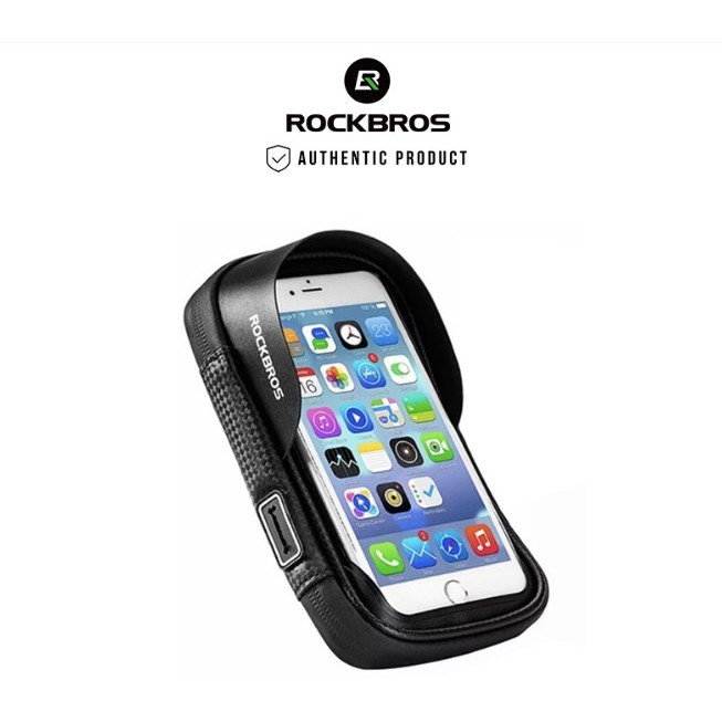 ROCKBROS  Bicycle Phone Holder Mount Waterproof 5.8 Inch B17-3-5.8