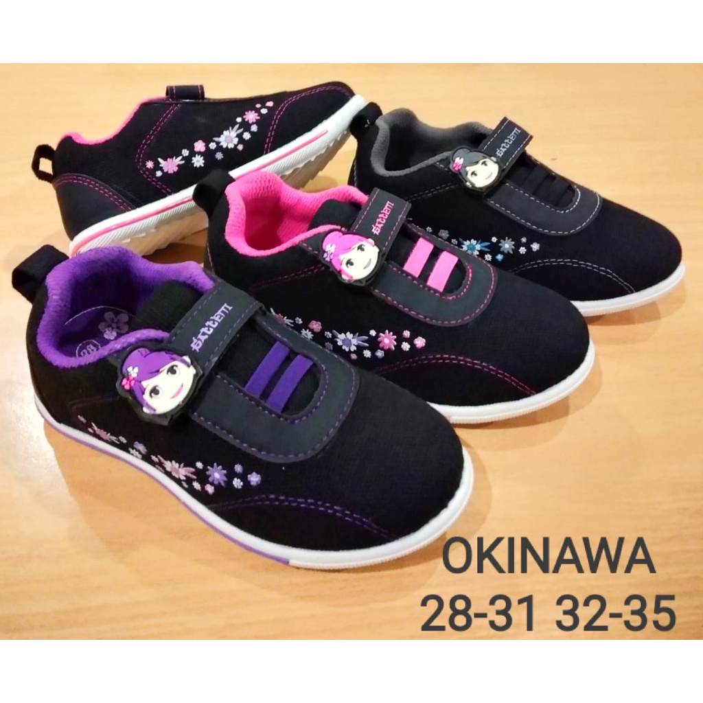 GALLETTI OKINAWA - 28-31 34-35 Sepatu Hitam Anak model OKINAWA CEK MODEL TERBARU sepatu sekolah Perempuan