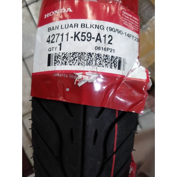 BAN luar belakang beat/vario