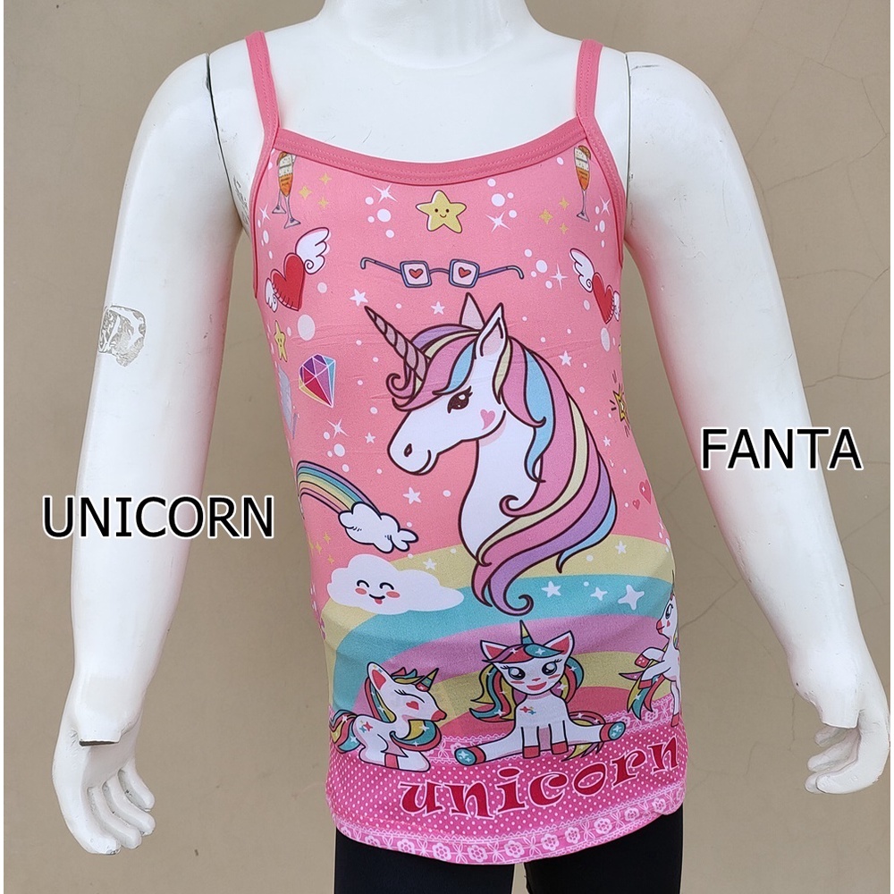 Kaos Singlet LITTLE PONY UNICORN Tali Kecil / Kaos Dalam Anak Perempuan