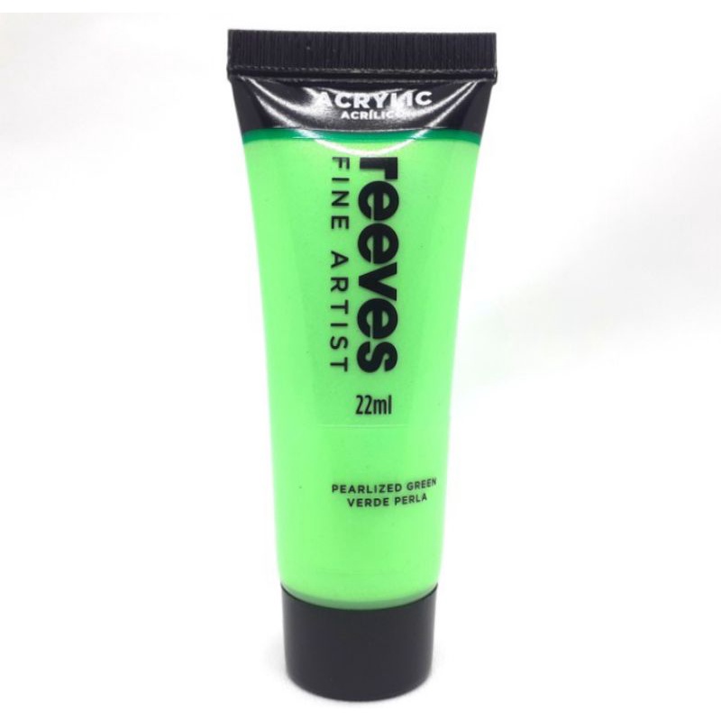 

Reeves Acrylic Paint 22 ml Pearlized Green