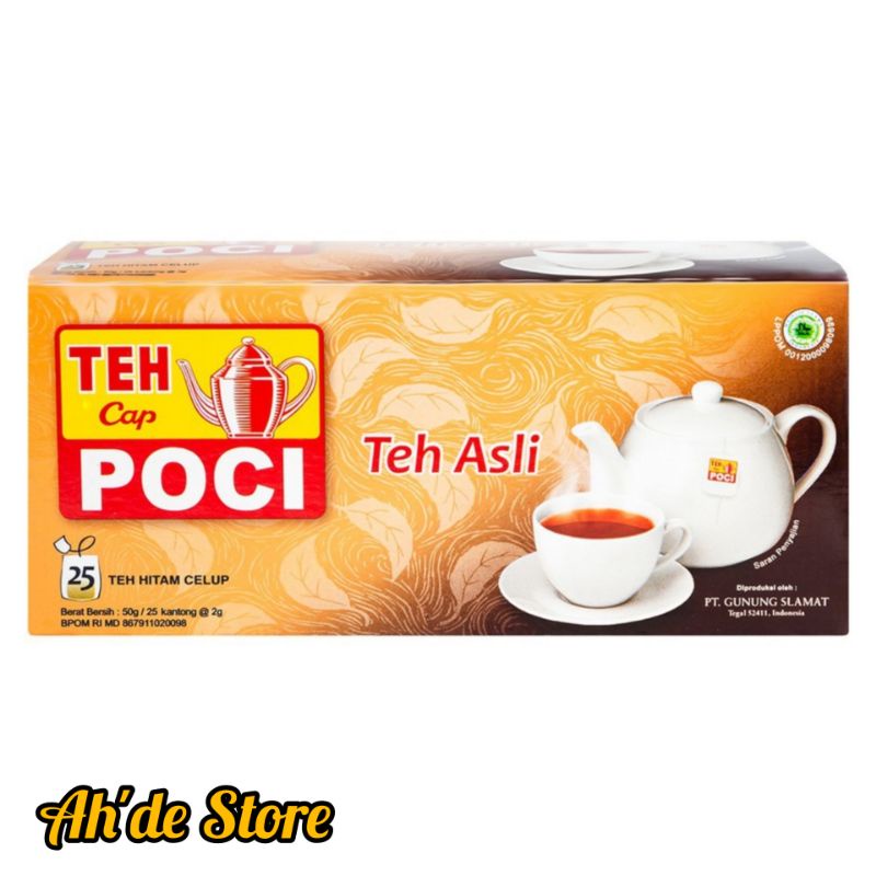 

Teh Cap Poci - Asli 25 bag