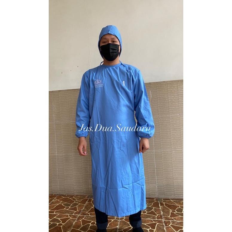 Ready Stok Apd Surgical Gown / Jubah Operasi Merk Dua Saudara