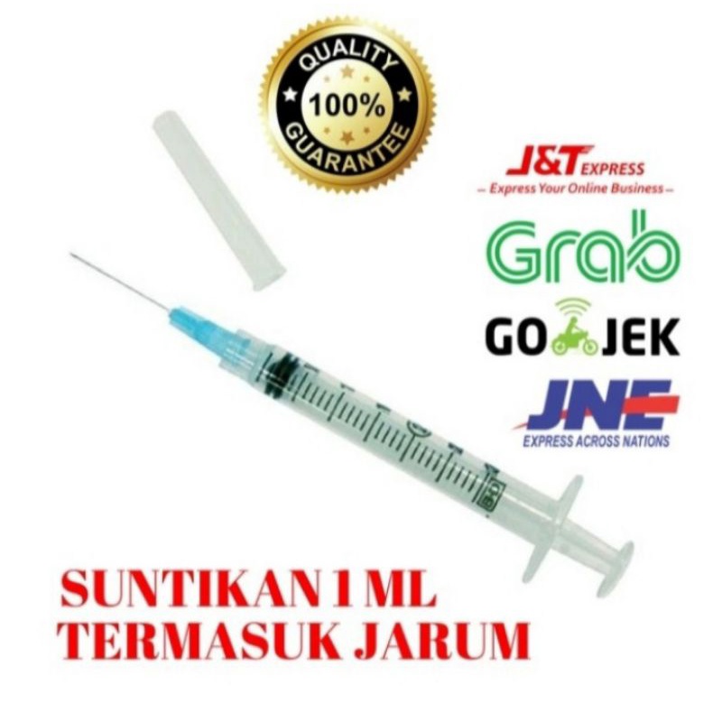 SPUIT 1ML 2ML &amp; 5ML SUNTIKAN- PELONTAR OBAT/PIPET