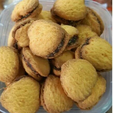 

Nastar hati/Nastar kering/nanas cookies