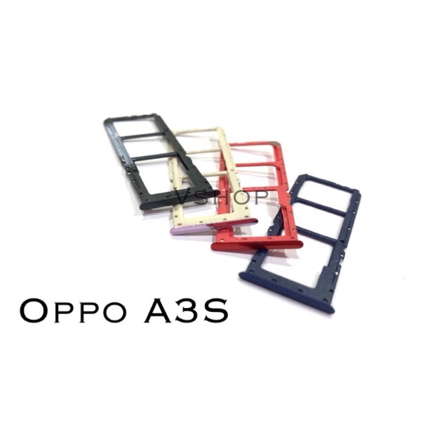 Simtray Simlock Tempat Simcard Oppo A3S CPH1803