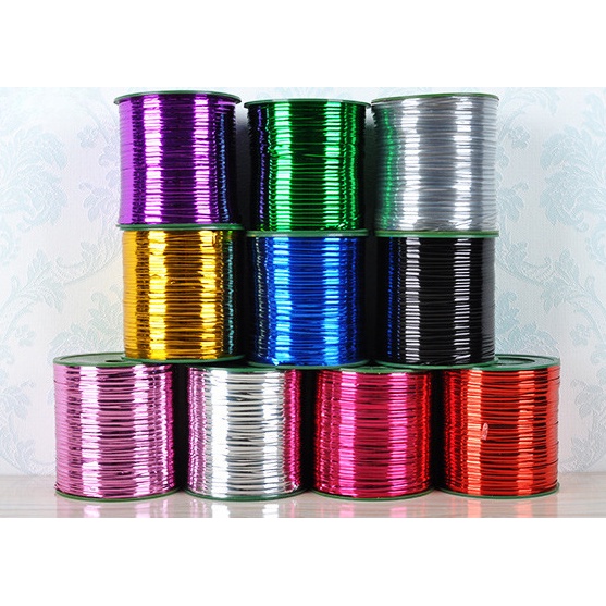 KAWAT PENGIKAT SOUVENIR / KAWAT KADO / PITA KAWAT / KAWAT LILIT / KAWAT METALIK / VARIASI KAWAT TWISTER 500YD