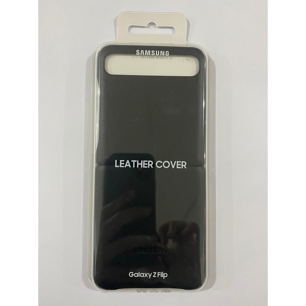 SAMSUNG Galaxy Z Flip Leather Cover Original100%