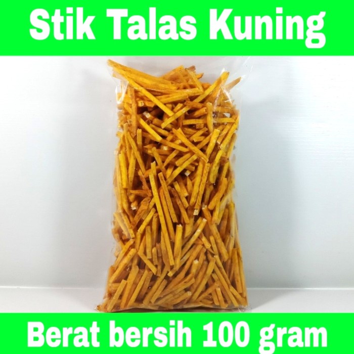 

Instant-Camilan- Stik Talas Kuning Renyah 100 Gr - Kuning, 100 Gram -Camilan-Instant.