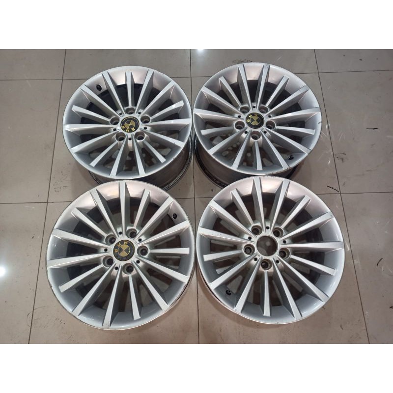 Jual Velg Mobil Bekas Oem Std Bmw E Ring Pcd X Lebar Offset Shopee Indonesia