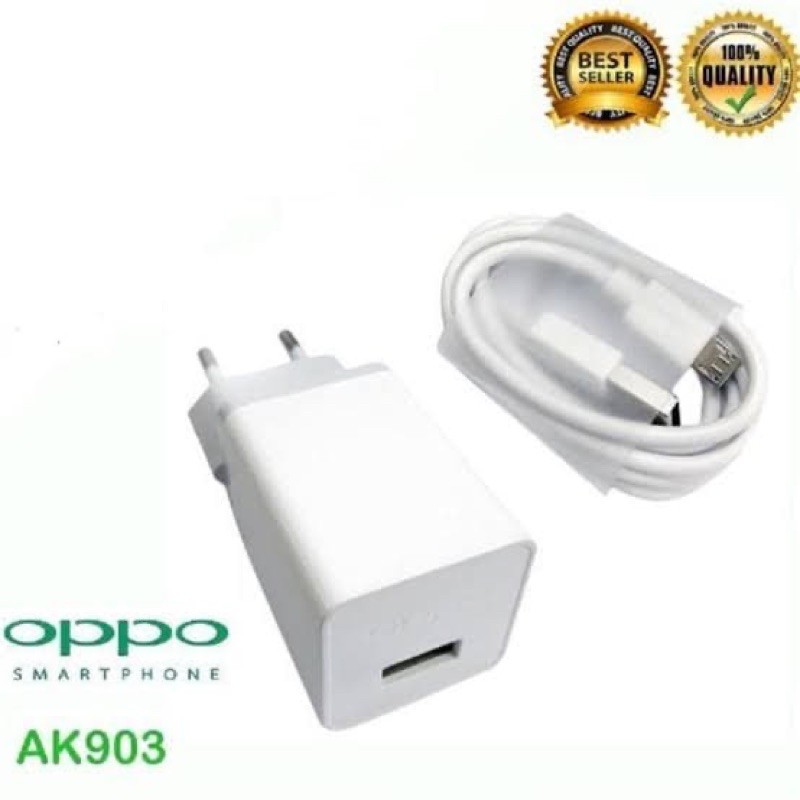 CHARGER OPPO AK903 ORIGINAL 99% 2.0A CHARGER OPPO F1 / F1PLUS / F1S / NEO9 / A37 / A39