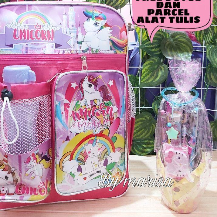 Tas Anak Perempuan , Tas Ransel Anak Perempuan Lol  Tas Sekolah Anak Sd TK Tas Free Alat Tulis ✔