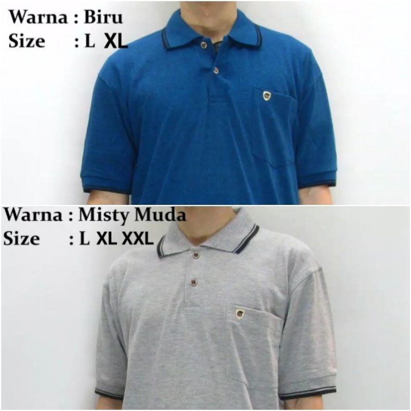 kaos kerah polo shirt/kaos kerah saku/kaos kerah polos
