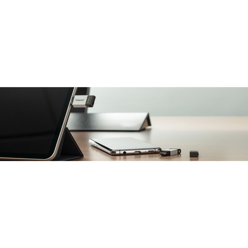 Kingston FlashDisk Data Traveler DT80 OTG 32GB USB-C Drive 32 GB
