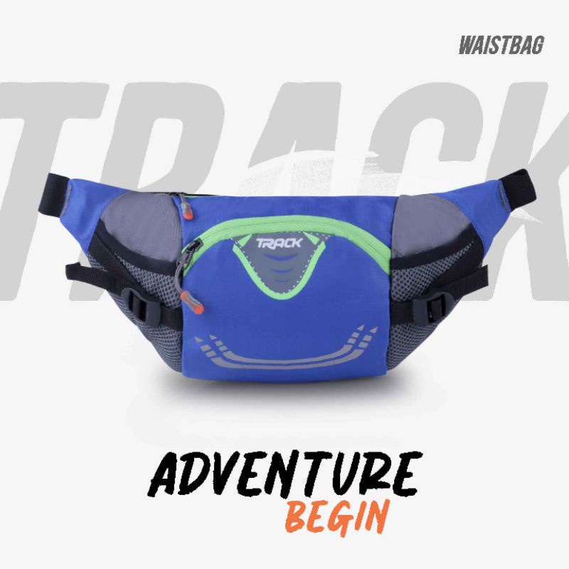 Tas Selempang Pria Adventure Unisex Waterproof | Slempang Track Distro Terbaru Premium