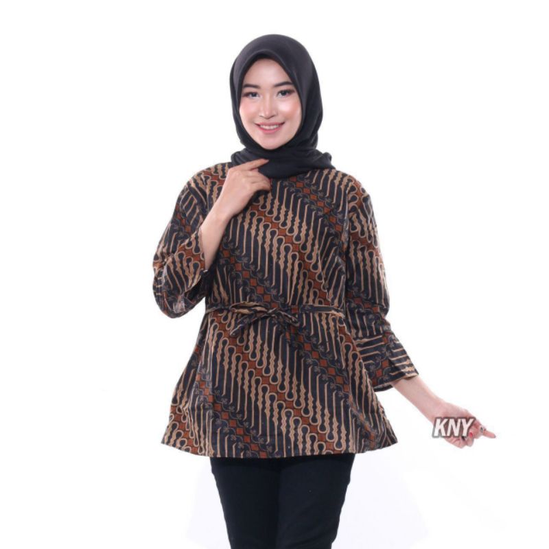 Baju Batik Wanita / Batik Wanita Modern 2022 / Blus Wanita / Atasan Batik Wanita / Atasan Batik Wani