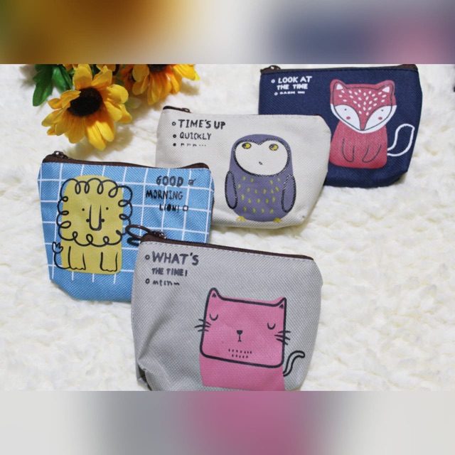 IMPORT Dompet Uang Koin Traveling Luar Negri