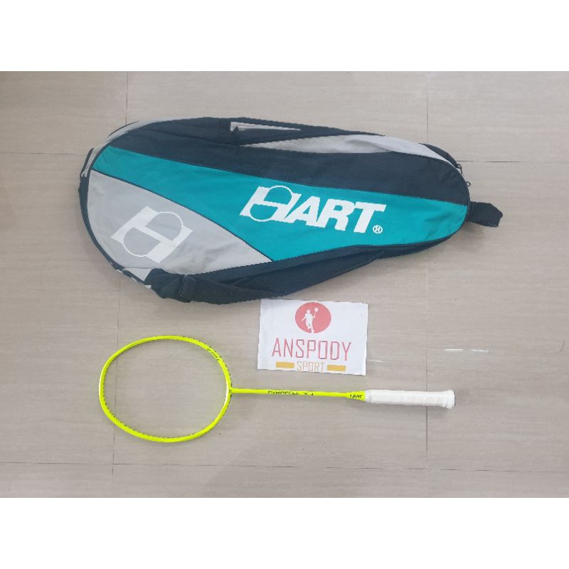 RAKET BADMINTON HART PYROFEEL X-1 KUNING BONUS TAS