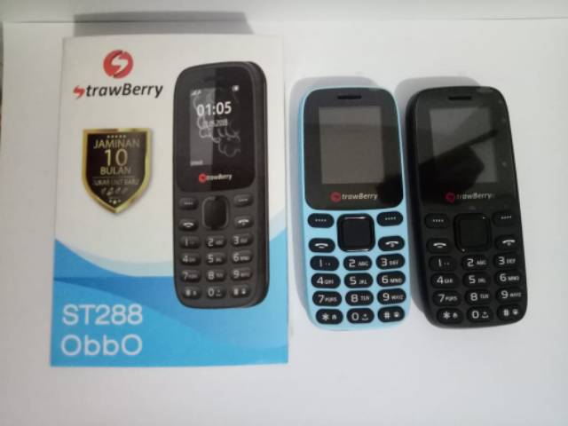 hp strawberry ST288 Obbo murah kamera dualsim terjangkau murah murmer baru garansi bergaransi resmi