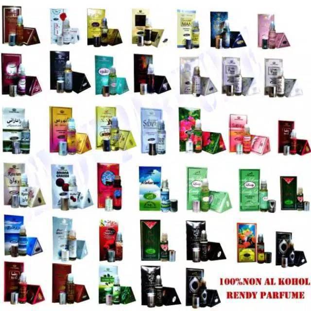 Grosir Minyak Wangi ARAB DOBHA 6ml Non Alkohol Aroma lengkap Jual Per 120pcs/per 10Lusin