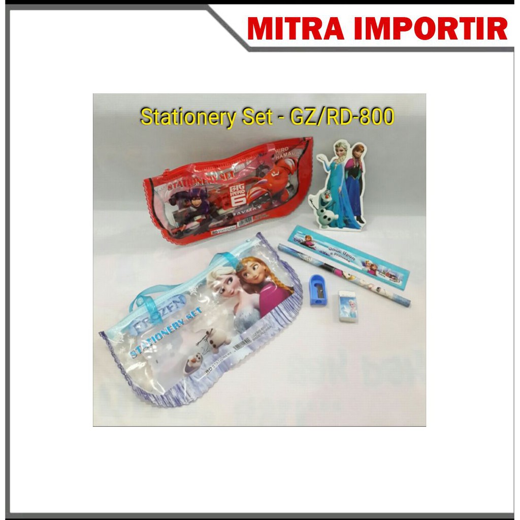 

Stationary Set 6 in1 / Alat tulis anak DZ/RD 800 Cuci Gudang/Promo