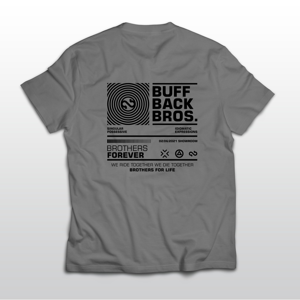 T-Shirt Pria BUFFBACK BROS A-08