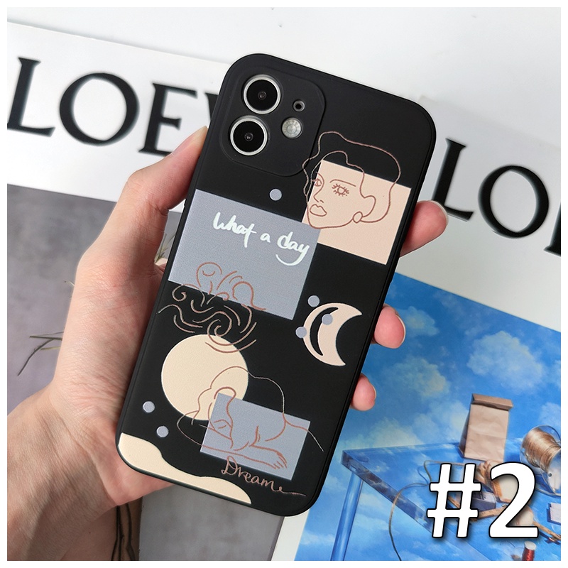 XIAOMI 11 4G 5G 9 8 Note10 Lite Pro Redmi 10C Note11 Note10s Note9 Note8 Note7 Note6 9T 9 9A 9C 8 7 A3 Note 10 9 8 7 6 POCO M3 X3 Art girl Soft CASE-3