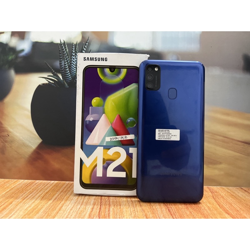 Samsung Galaxy M21 4/64 second bekas original