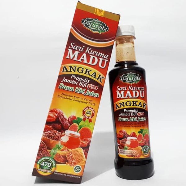 MADU KURMA ANGKAK DARUSSYIFA 470GR