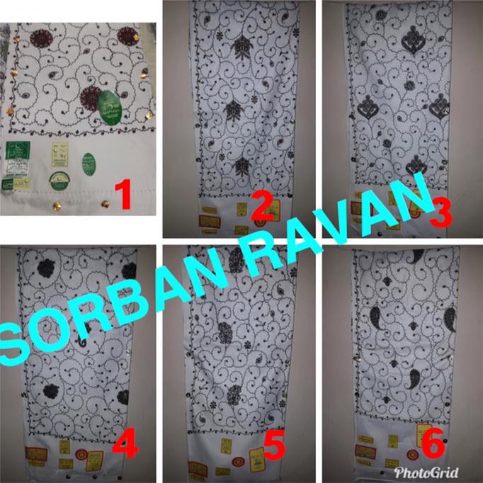 Sorban kashmir sulam rida kashmiri sulam