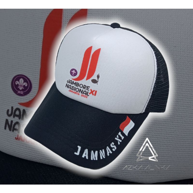 TOPI JAMBORE NASIONAL 2022 logosingleputih