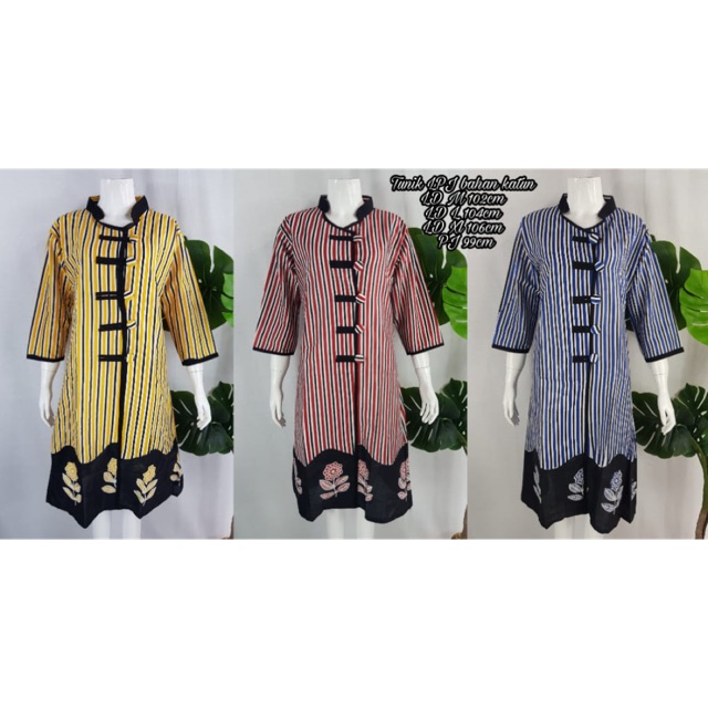 Tunik batik blus batik blouse batik atasan wanita batik baju batik