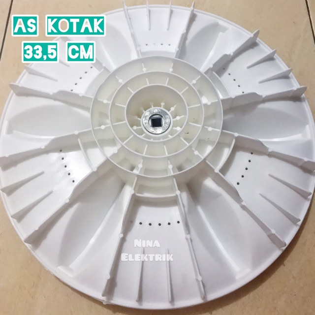 PULSTATOR MESIN CUCI PANASONIC DIAMETER 34cm AS GIGI KOTA DAN GIGI 11