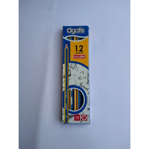 

[1 LUSIN] Pensil 2B Agatis