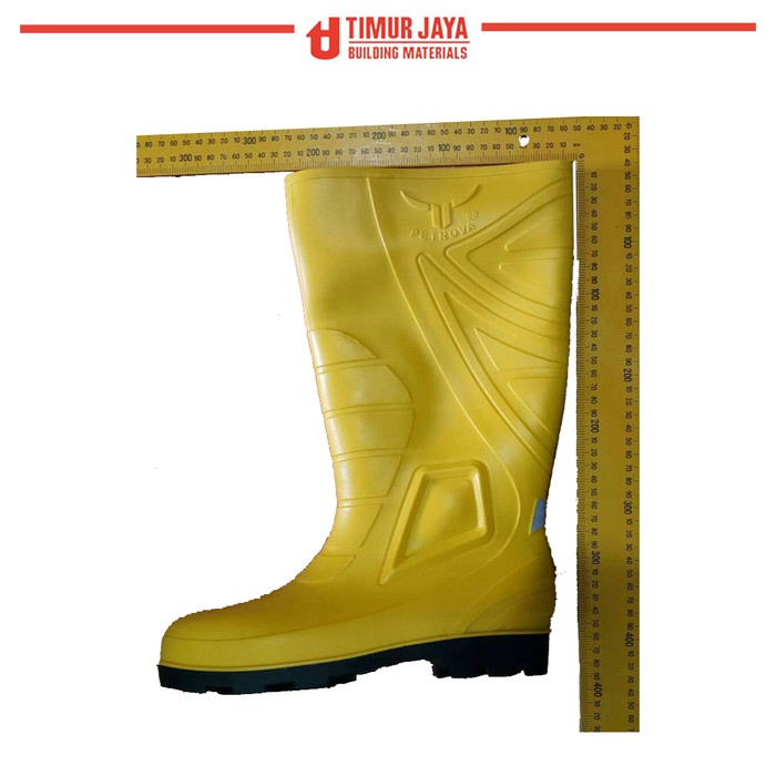 sepatu boot petrova kuning / safety boot petrova