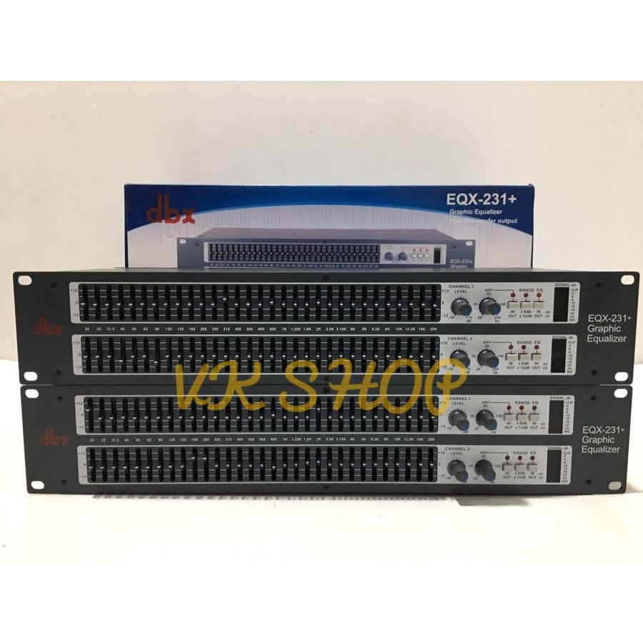 EQUALIZER DBX EQX 231+SUB / EQX231 / EQX-231 PLUS SUBWOOFER NEW