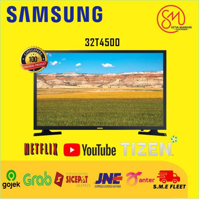 Ready&Siapkirim Jne - Samsung 32 T4500 Smart Led Tv 32 Inch Hd 32T4500 Ua32T4500Akxxd