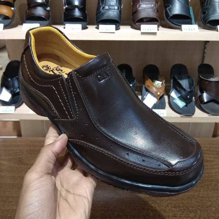 Sepatu Formal Pria Bahan Kulit Original GATS IB.3003 39-43