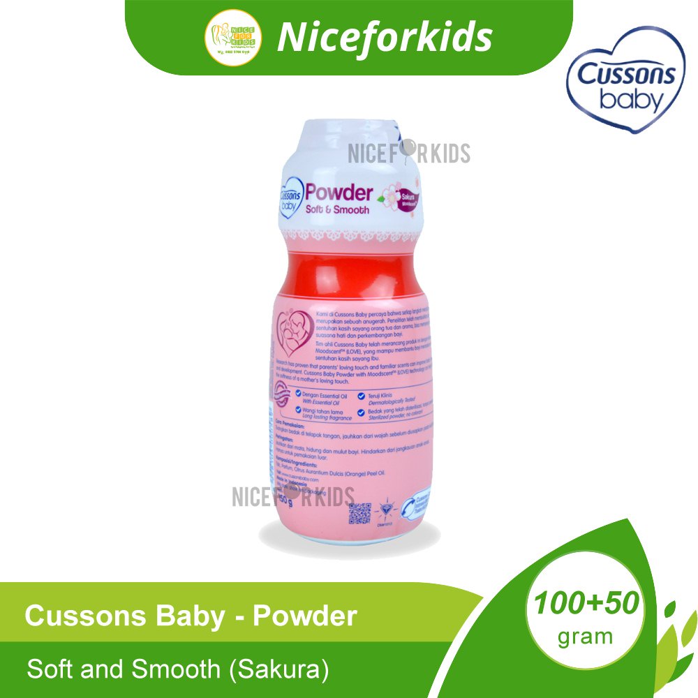 Cussons Baby Powder 100+50gr / Bedak Bayi 100+50gr